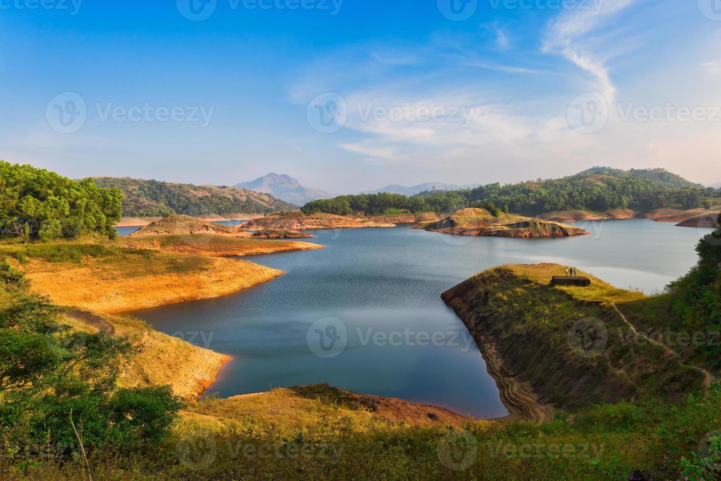 paysage à kulamavu au kerala photo