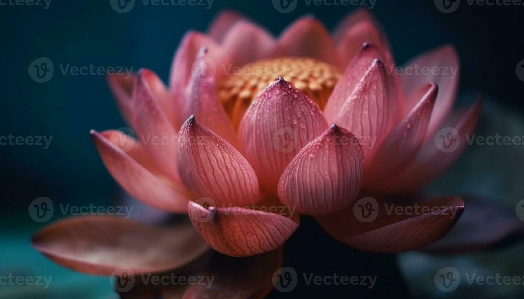 tranquille lotus étang symbolise spiritualité et beauté dans la nature généré par ai photo
