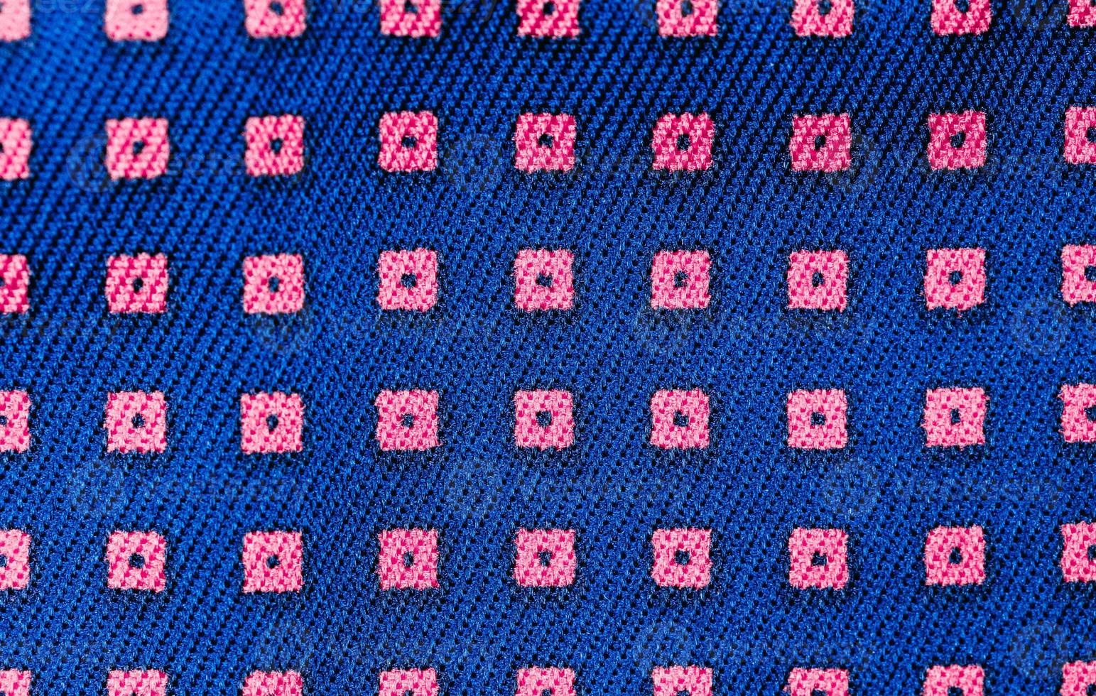 fond solide de tissu bleu avec un motif de texture photo