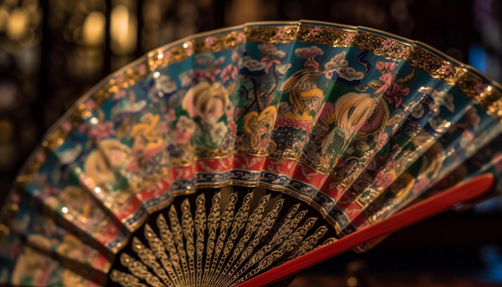 vibrant des cultures célébrer avec fleuri artisanat et traditionnel festivals en plein air généré par ai photo