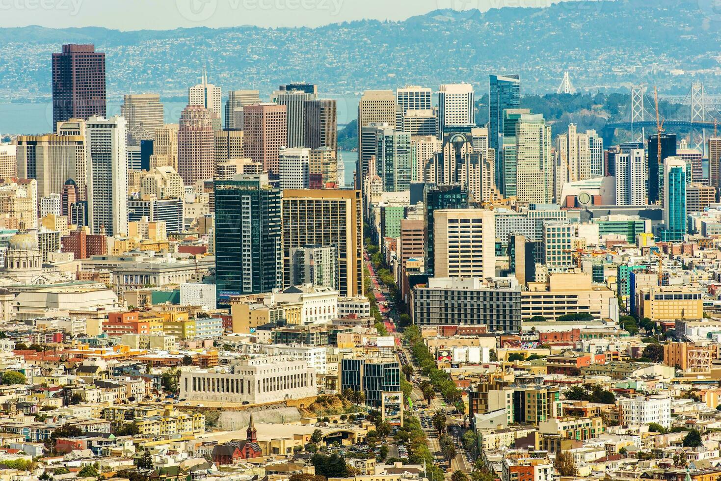 paysage urbain de san francisco photo