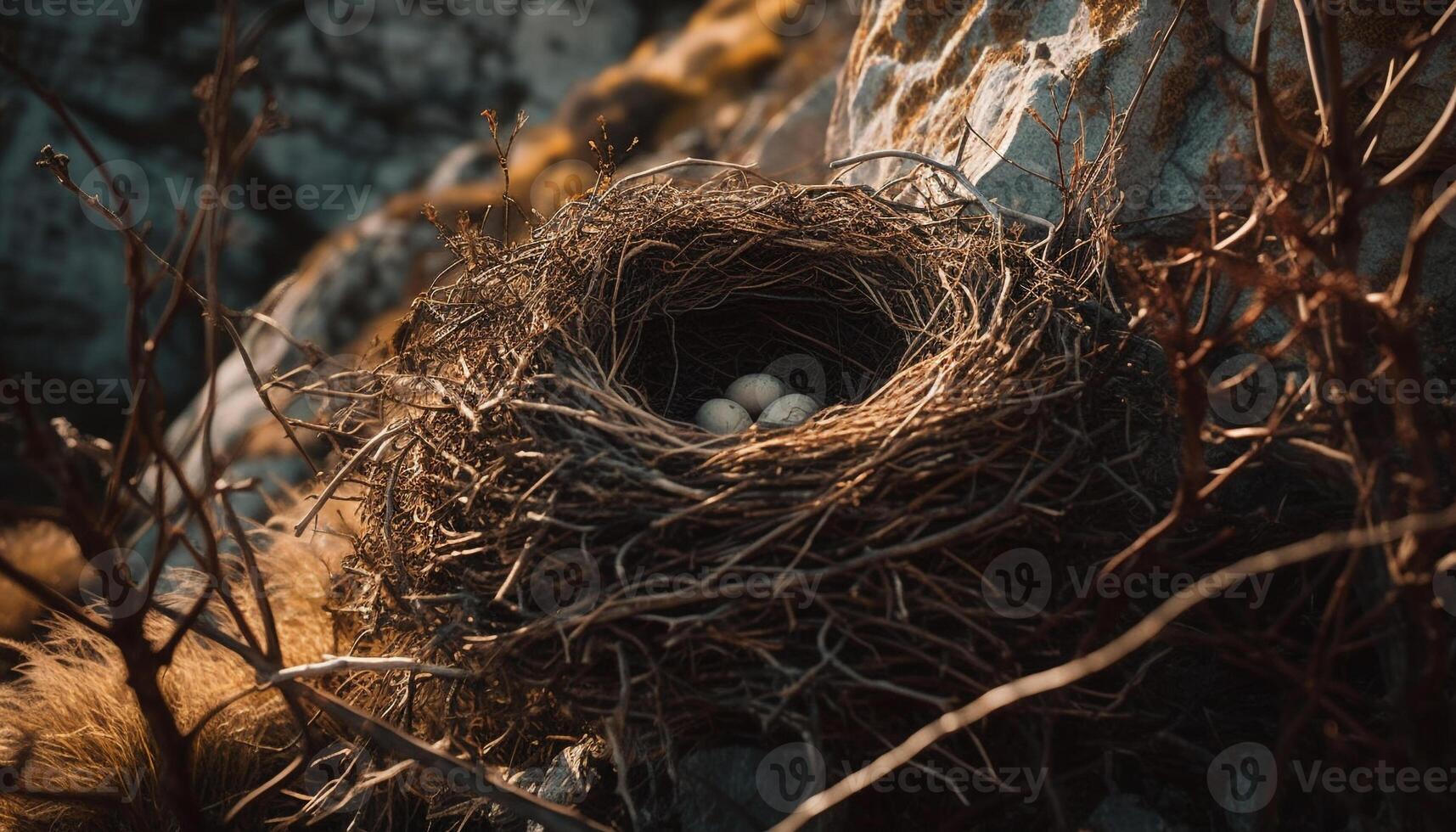 une petit oiseau écoutilles, Nouveau la vie commence généré par ai photo