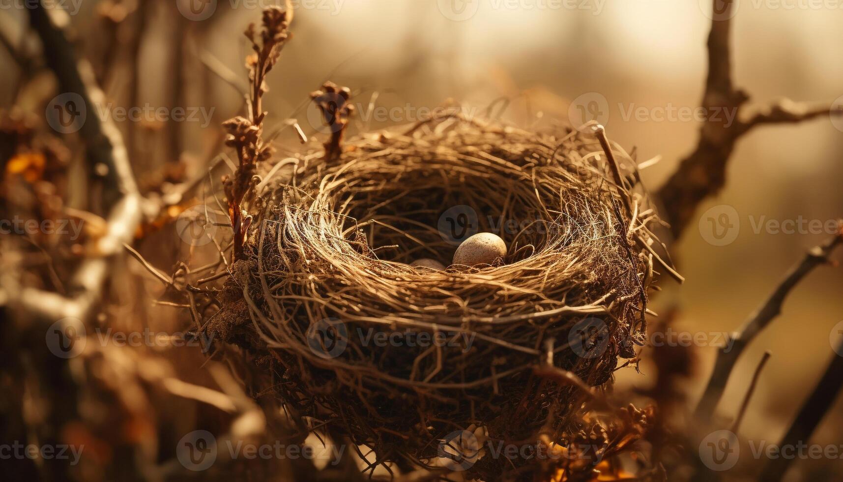 Nouveau la vie éclosion, fragile beauté dans la nature généré par ai photo