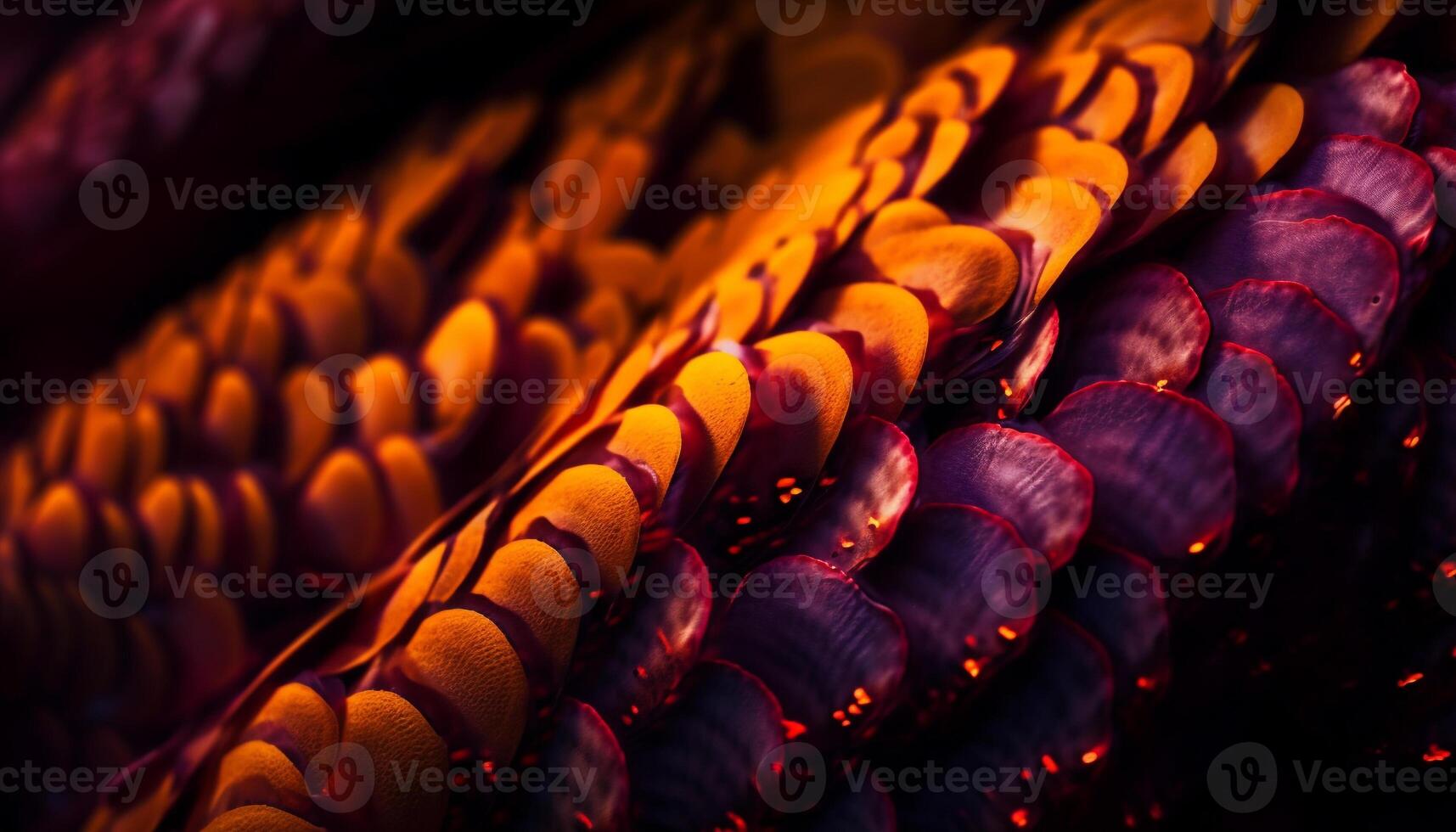 vibrant couleurs lueur dans fête décoration formes généré par ai photo