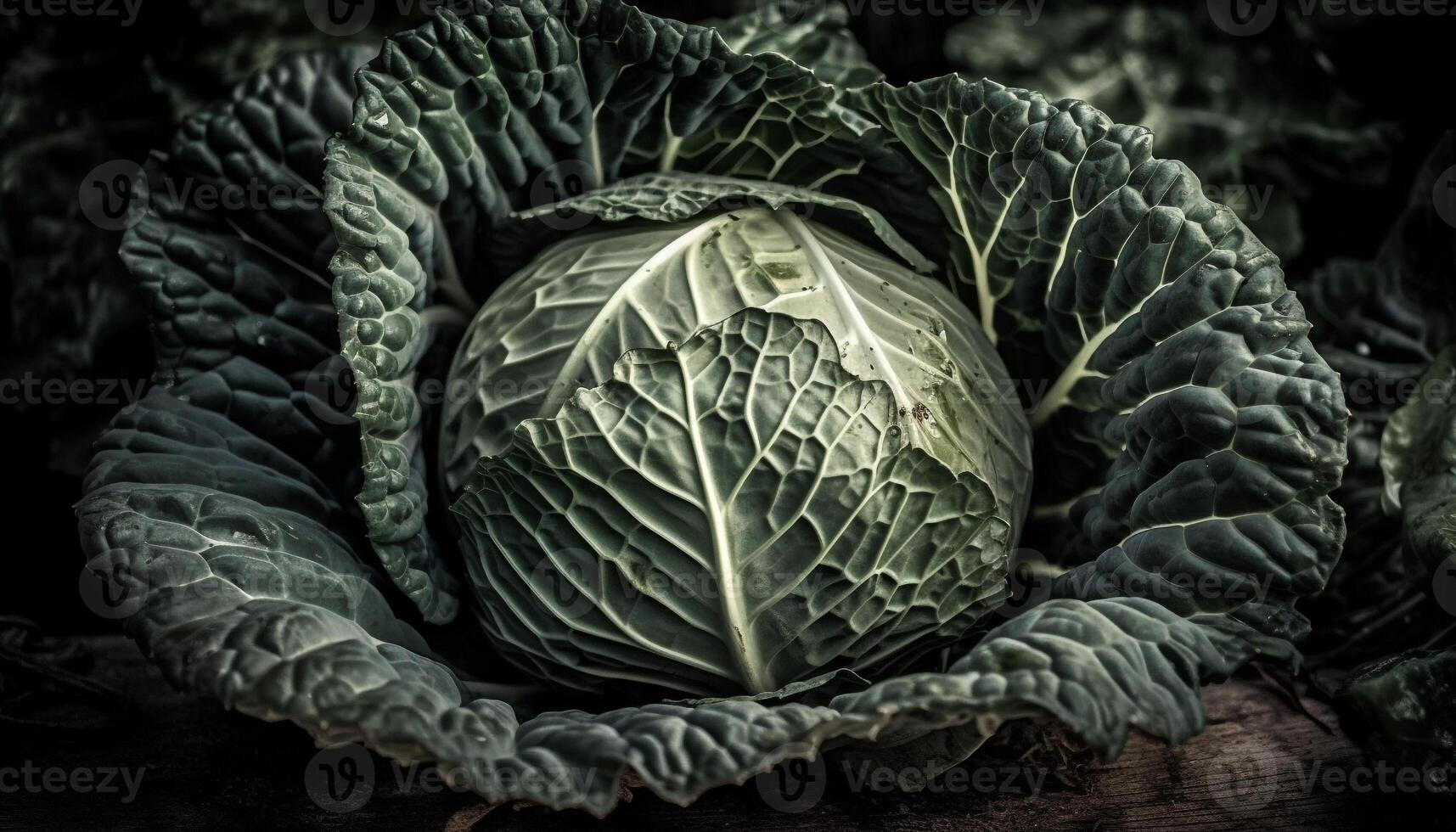 Frais des légumes grandi sur biologique ferme généré par ai photo