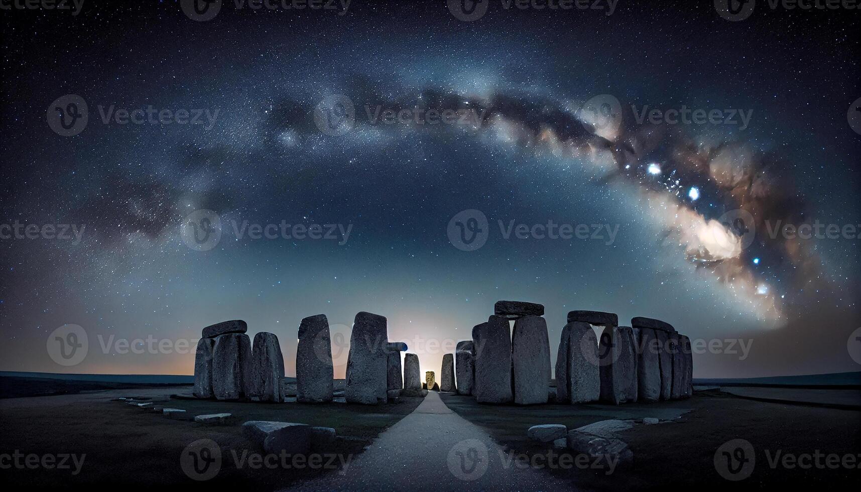 majestueux ruines de vieux mystère et merveille généré par ai photo