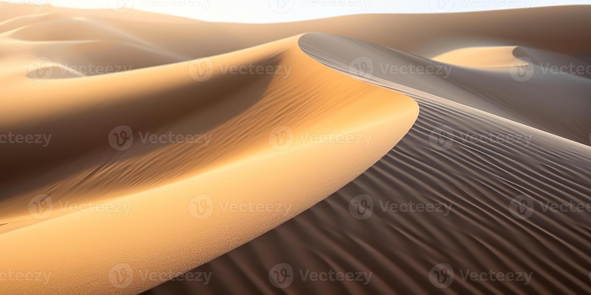 ai généré. ai génératif. le sable dune magnifique Landscae Extérieur la nature aventure. graphique art photo