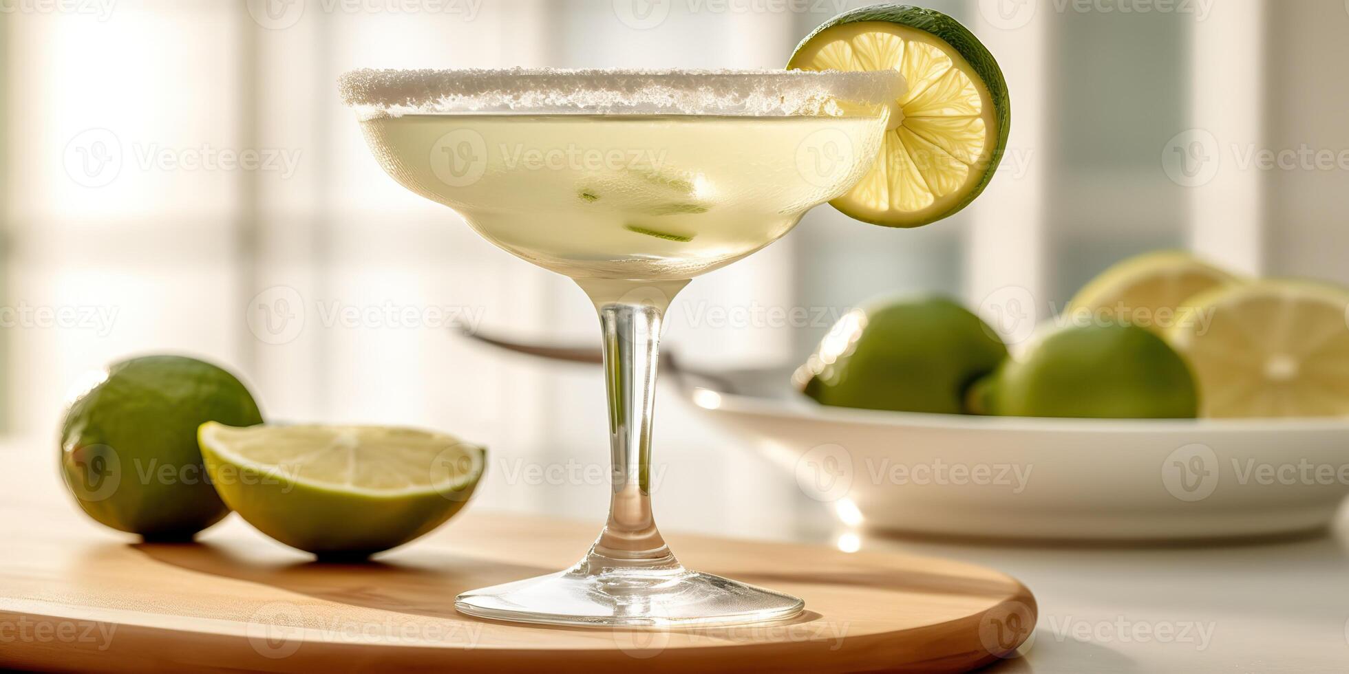 ai généré. ai génératif. Margarita cocktail photo