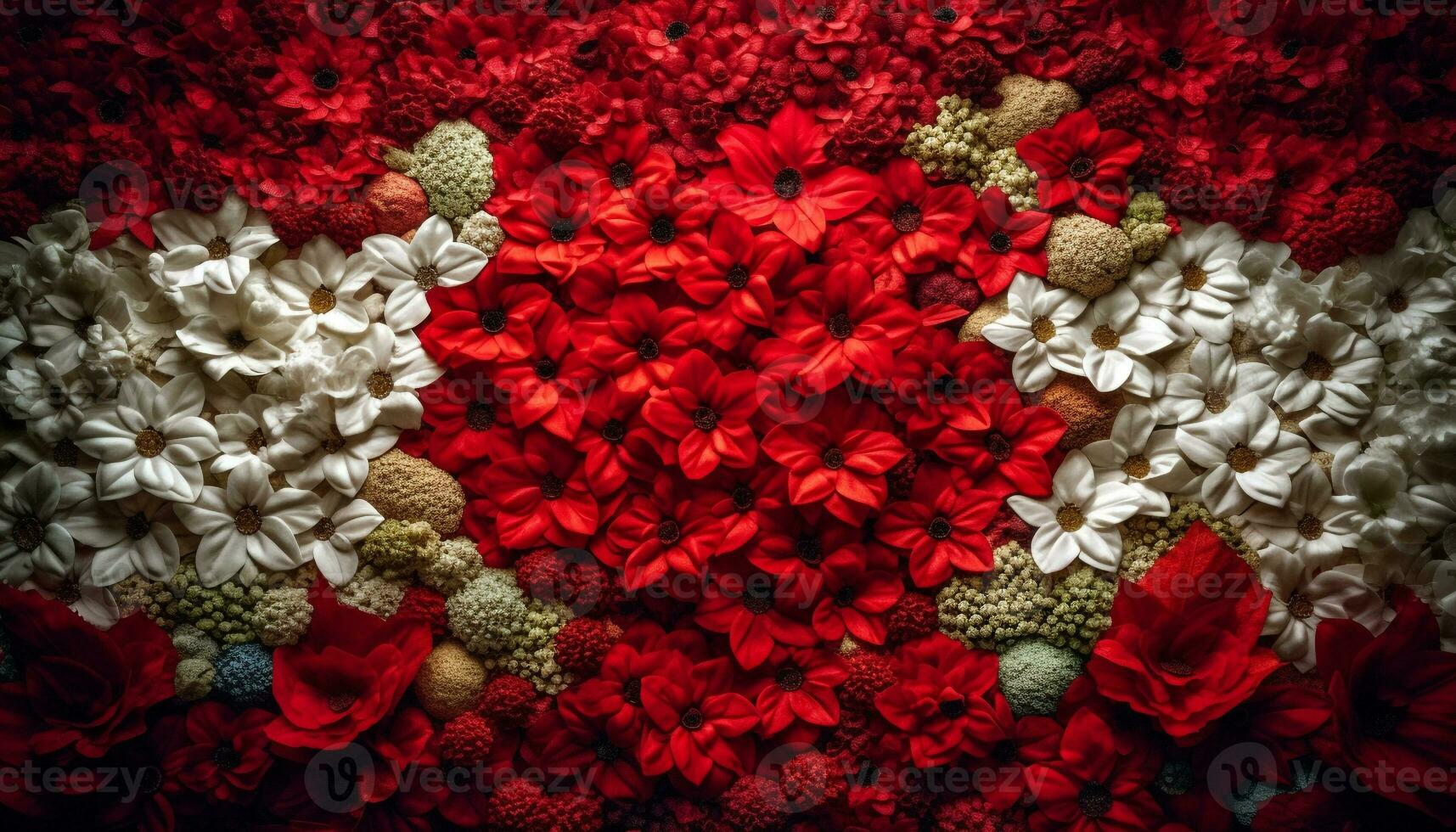 romantique bouquet de multi coloré fleurs ajoute beauté à mariage fête généré par ai photo