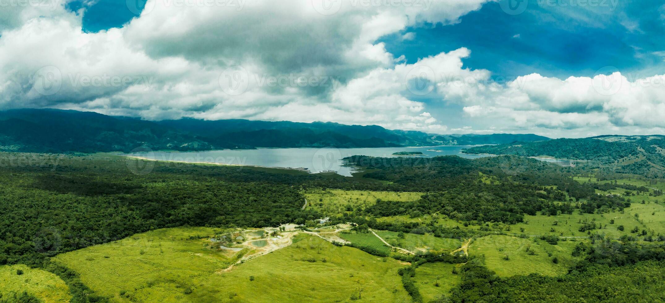 incroyable vue de magnifique la nature dans costa rica photo