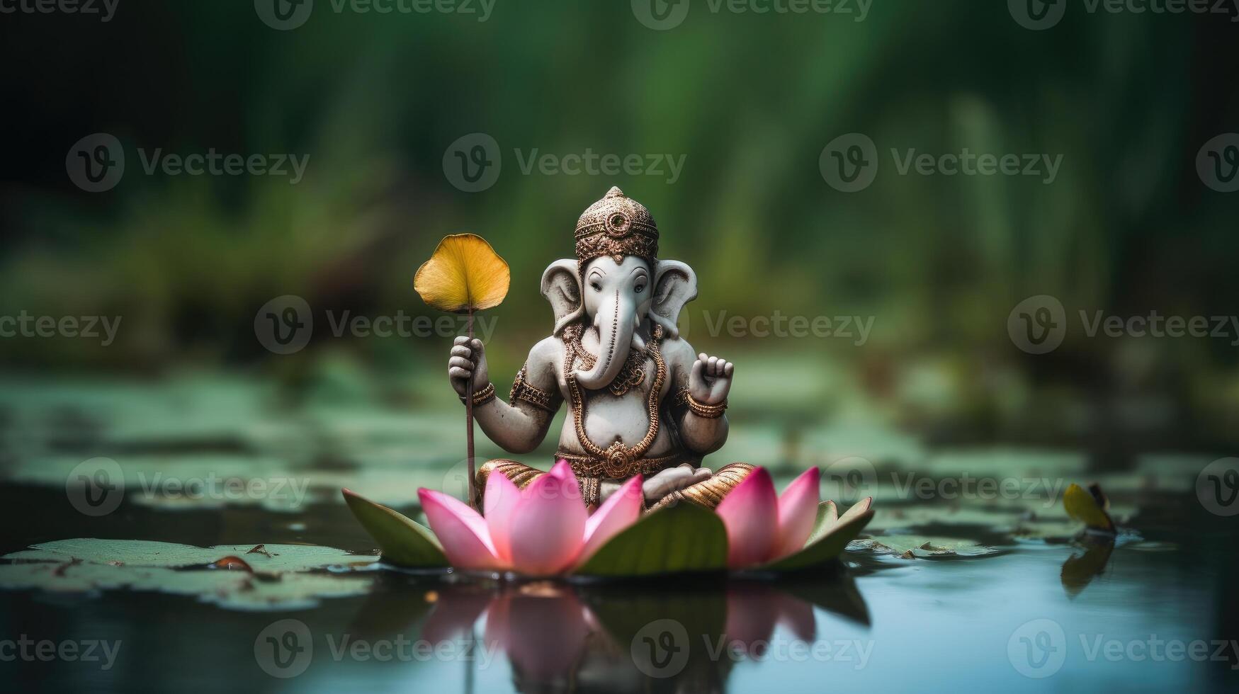 ganesha illustration, ganesh chaturti, ganesh, ganesh, Seigneur ganesh, Seigneur ganesh. ai généré photo