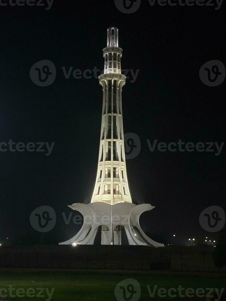 manier Pakistan montrant ses beauté à nuit photo