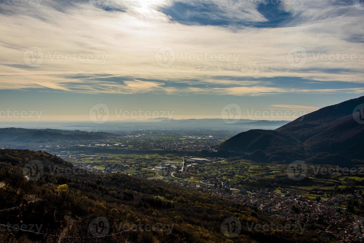 perspectives de paysage nulles photo