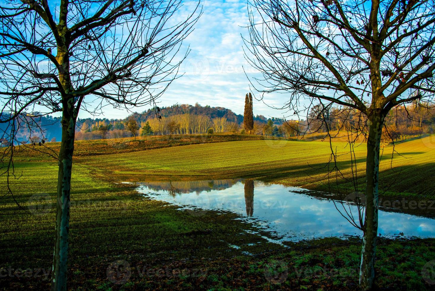 champs à l'extérieur de vicenza one photo