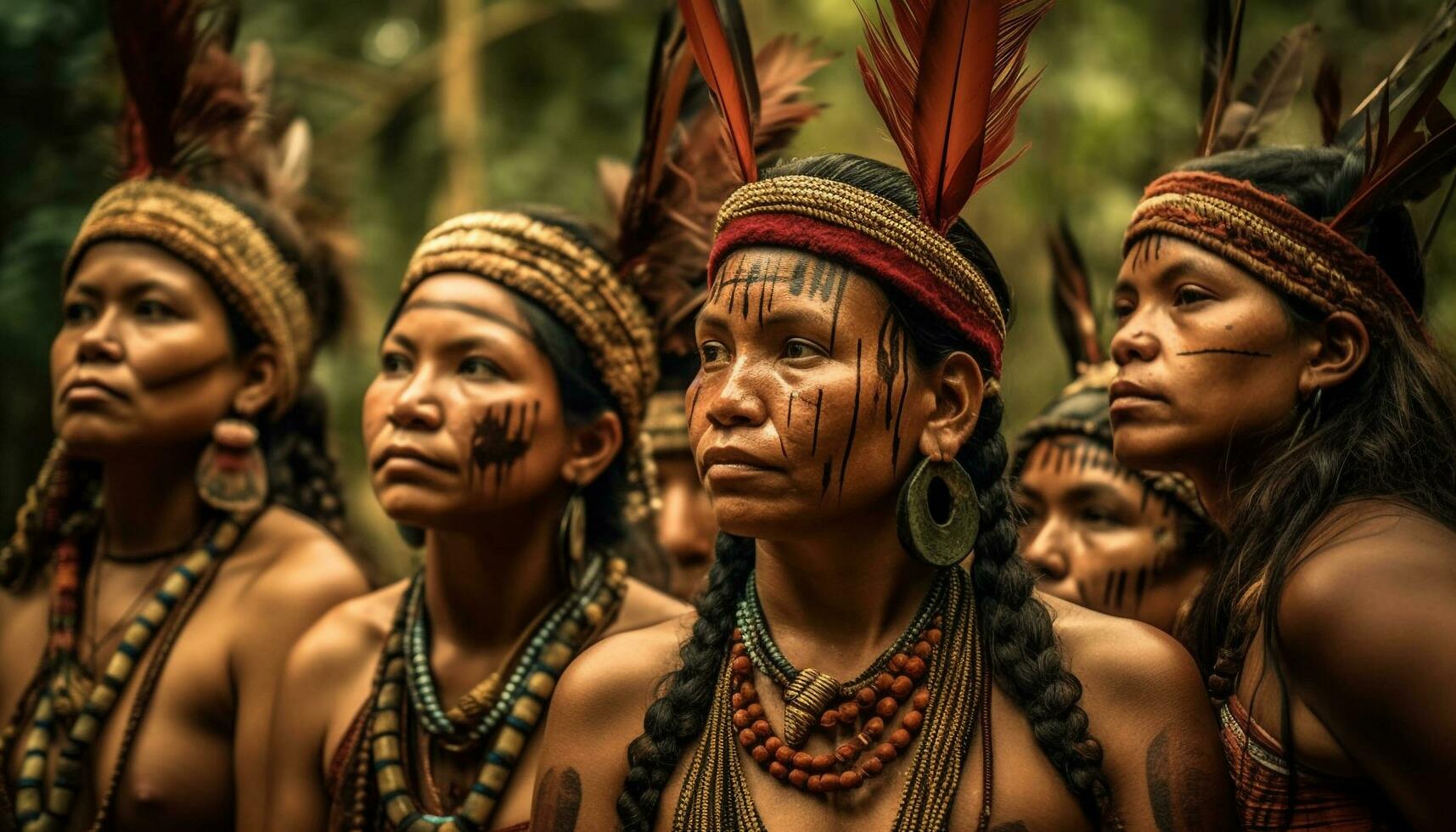 coloré parade fête ancien des cultures et spiritualité dans Extérieur les destinations généré par ai photo