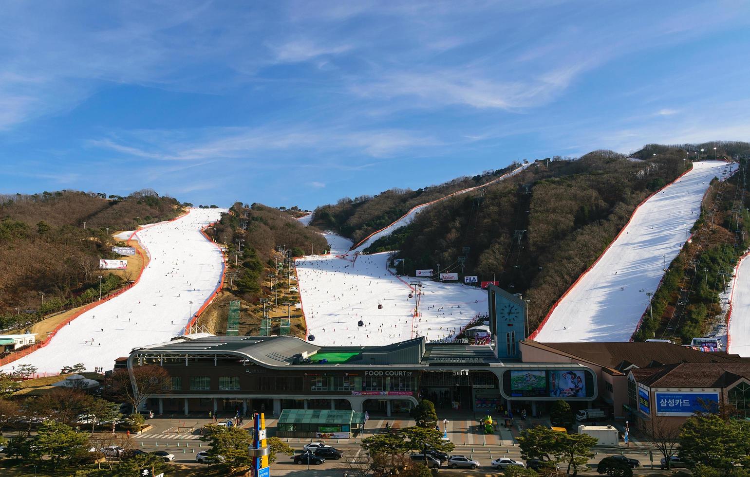 corée 2016- station de ski daemyung vivaldi park photo