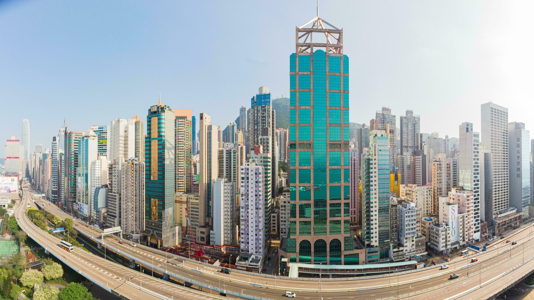 Hong kong moderne ville dans Chine photo