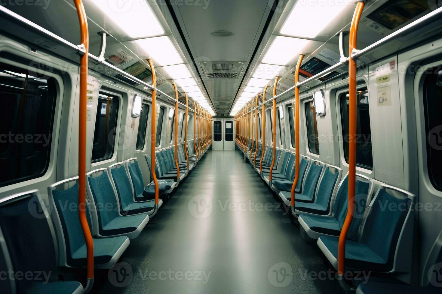 à l'intérieur train feuille professionnel la photographie ai généré photo