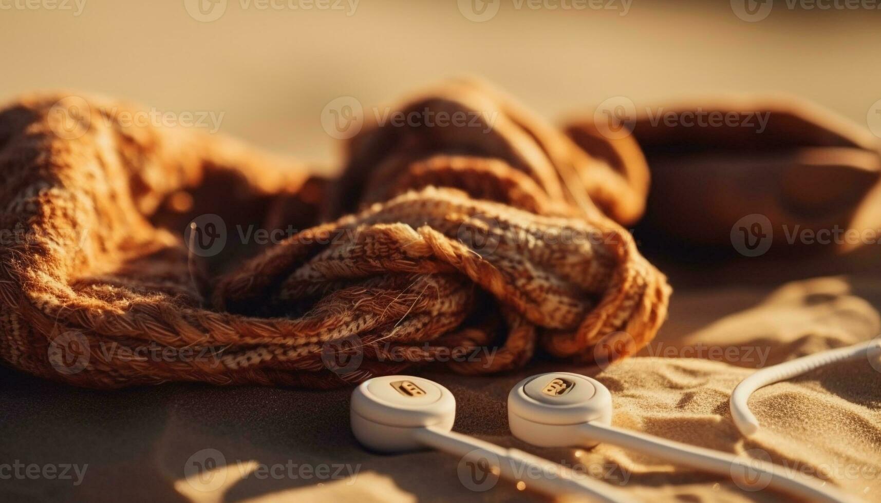 lié nœud sur corde de vieux voilier généré par ai photo