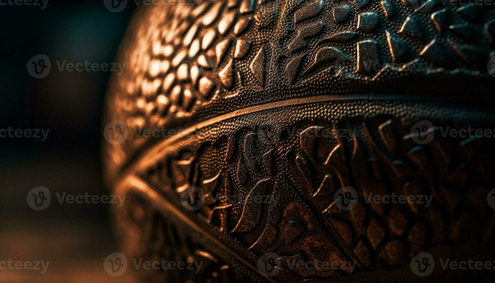 brillant cuir Balle symbolise compétitif sport Succès généré par ai photo