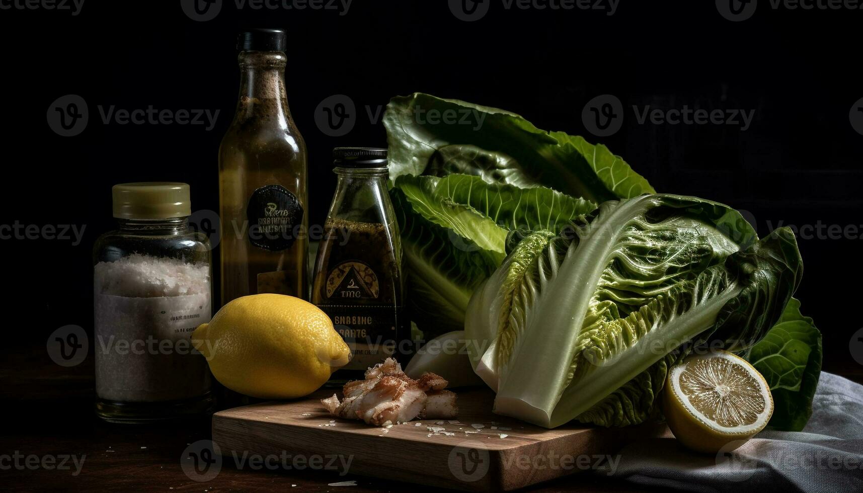 Frais agrumes tranche ajoute zeste à en bonne santé Fruit de mer généré par ai photo