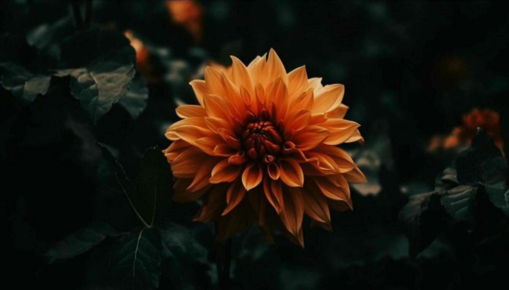 vibrant bouquet de multi coloré fleurs dans une formel jardin généré par ai photo