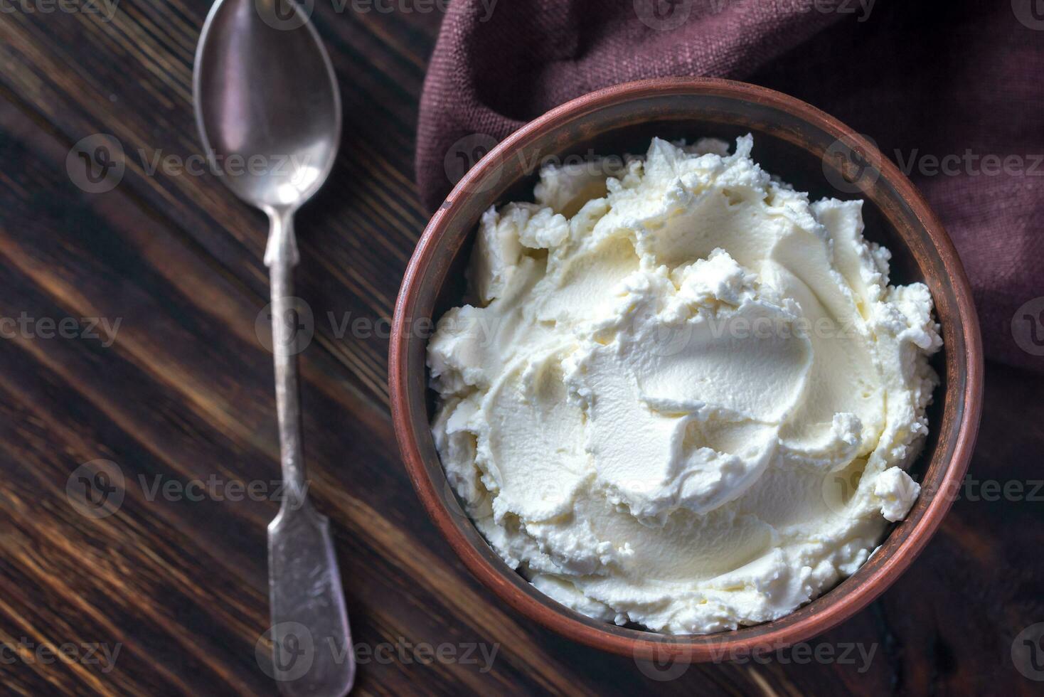 mascarpone - italien crème fromage photo