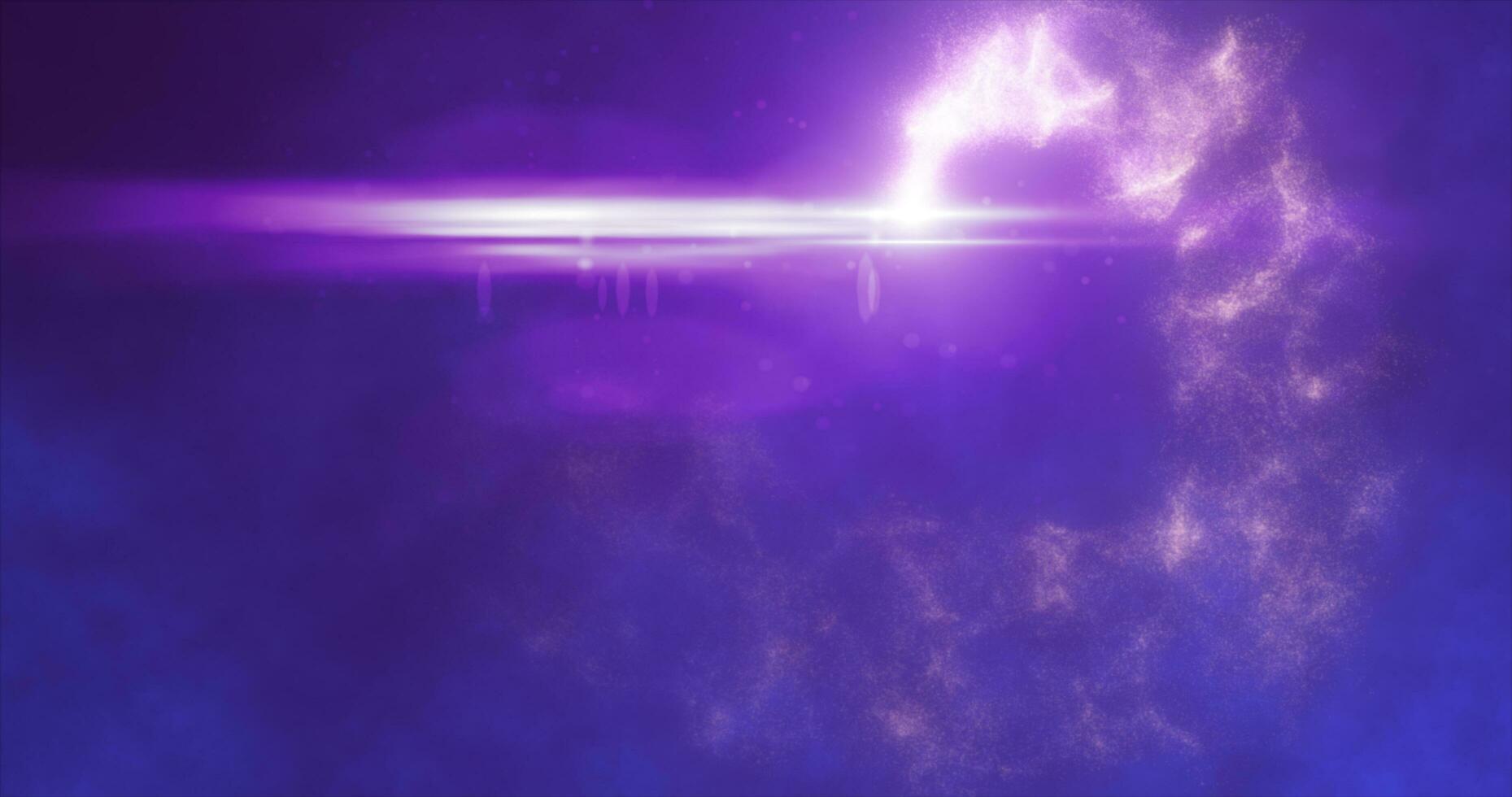 abstrait violet embrasé énergie la magie particule comète en volant le long de chemin ligne futuriste salut-technologie Contexte photo