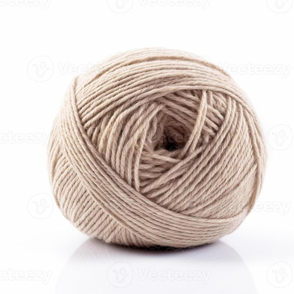 fil des balles pour tricot et crochet isolé sur blanc arrière-plan