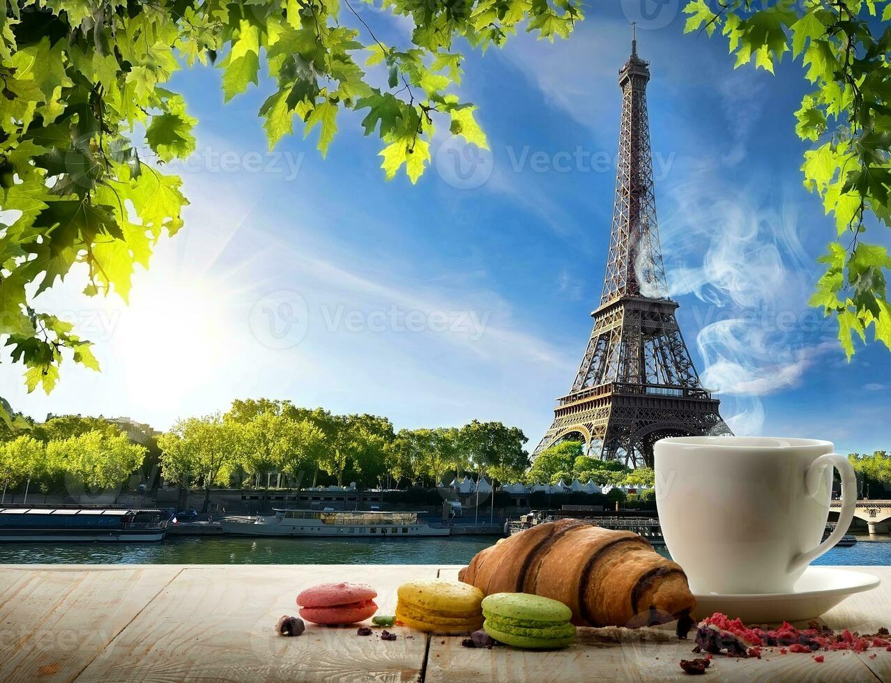 petit déjeuner dans Paris photo