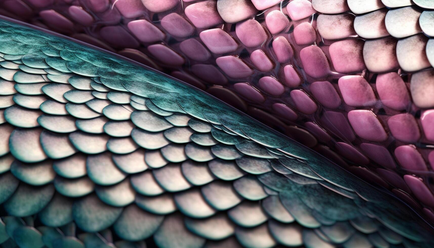 sauvage reptile Balance dans métallique bleu, une moderne animal toile de fond généré par ai photo