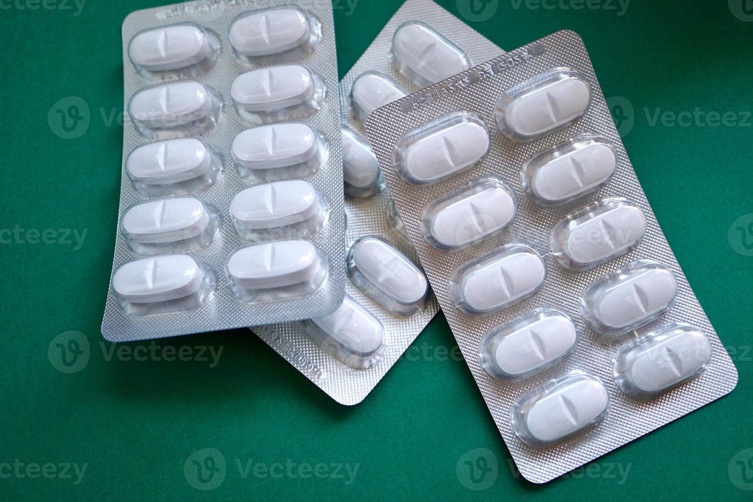 médicaments analgésiques blancs photo