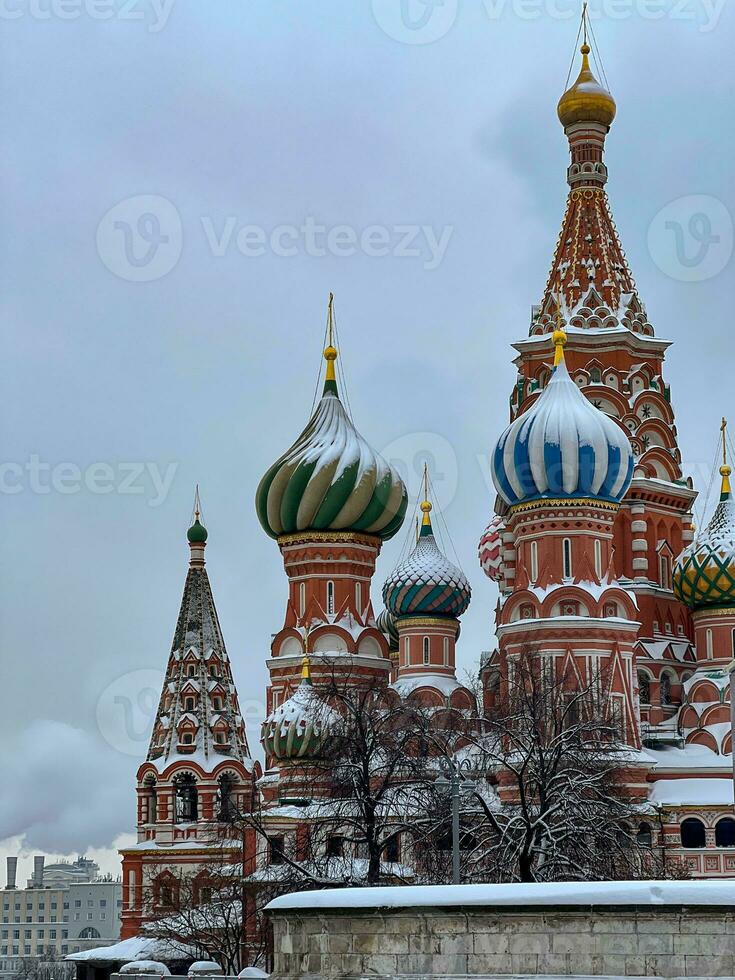 st. basilic cathédrale - Moscou, Russie photo