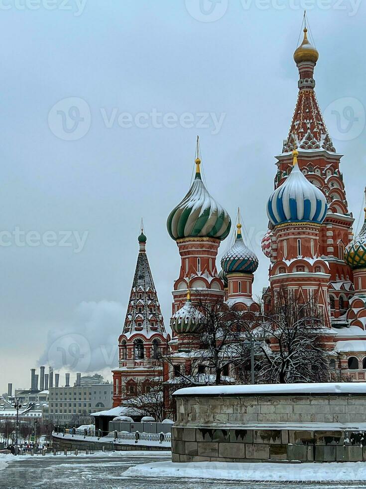 st. basilic cathédrale - Moscou, Russie photo