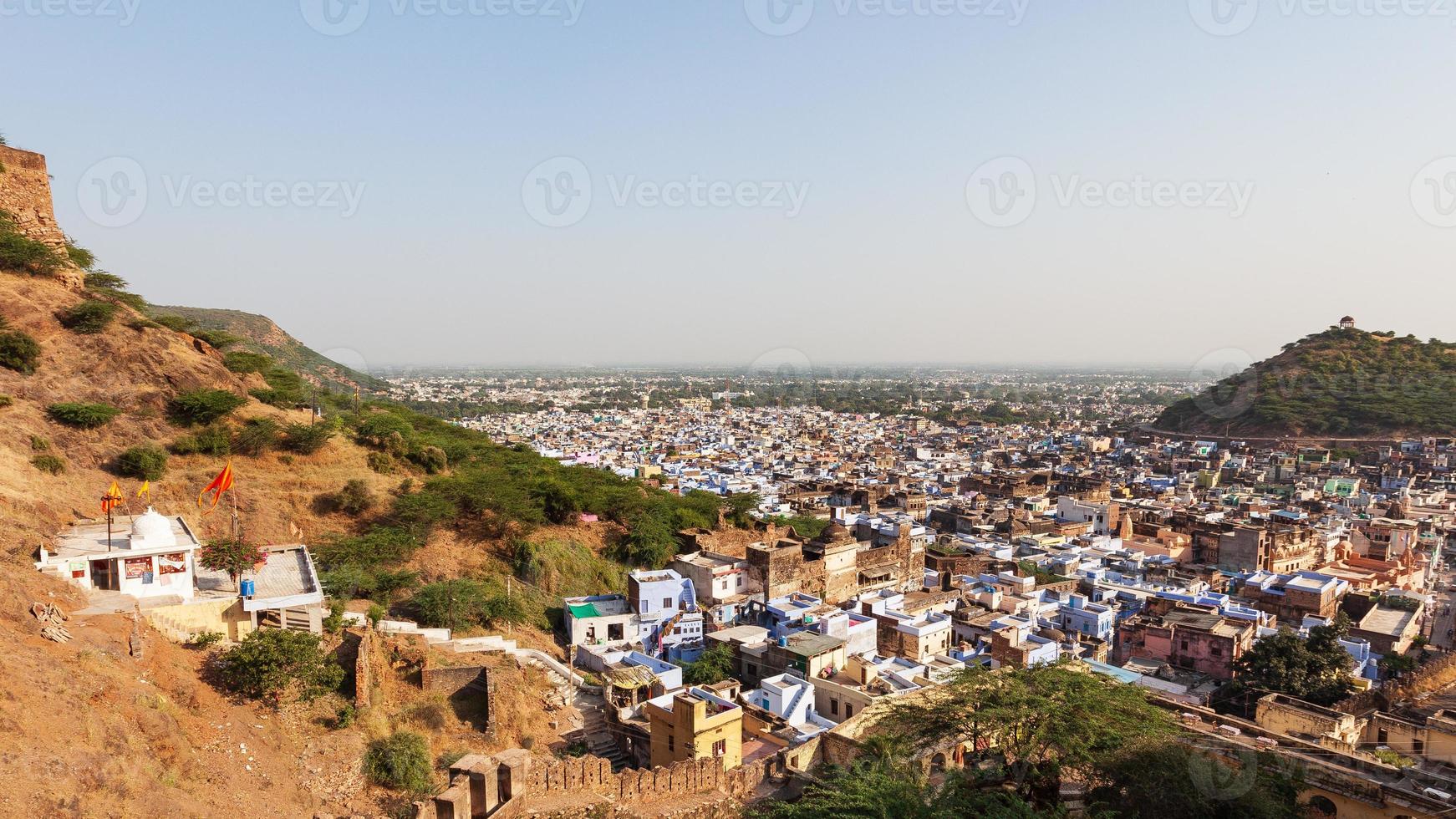 Avis de Bundi au Rajasthan, Inde photo