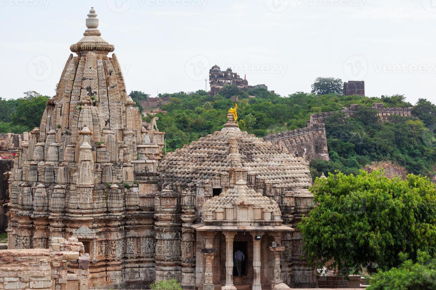 Fort de Chittorgarh au Rajasthan, Inde photo