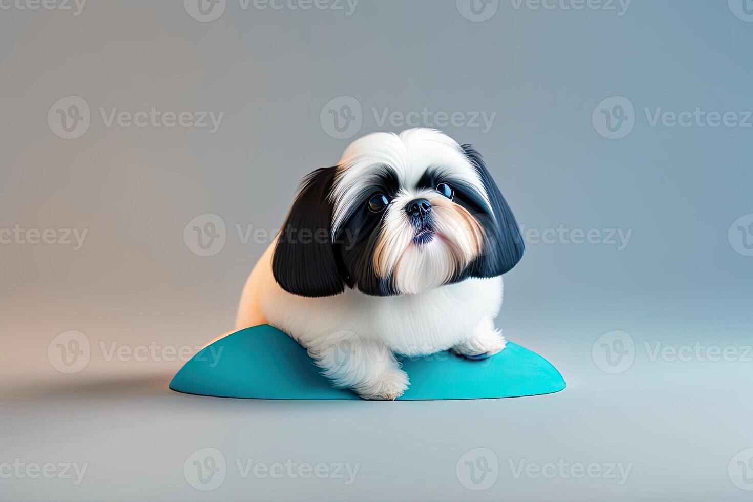 shih tzu chien génératif ai photo