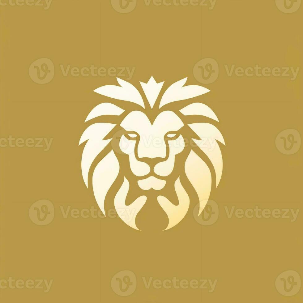 logo tête de lion photo