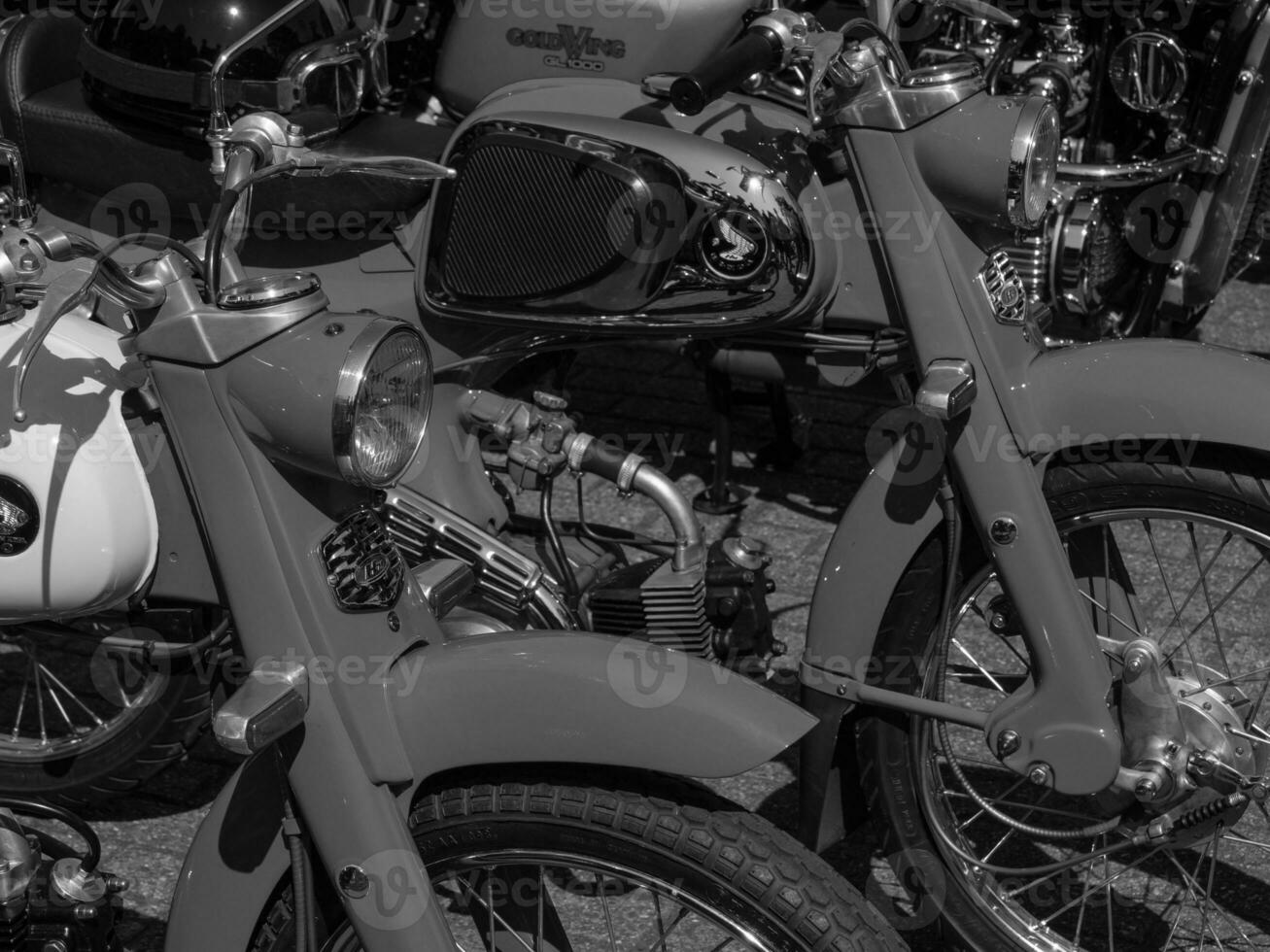 vieux motos dans Allemagne photo