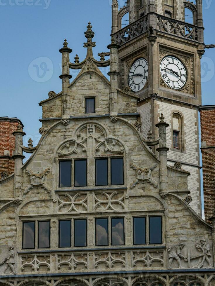 le ville de gentil dans Belgique photo