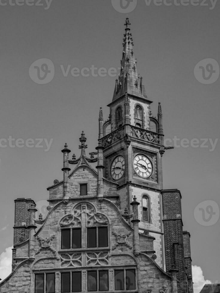 le ville de gentil dans Belgique photo