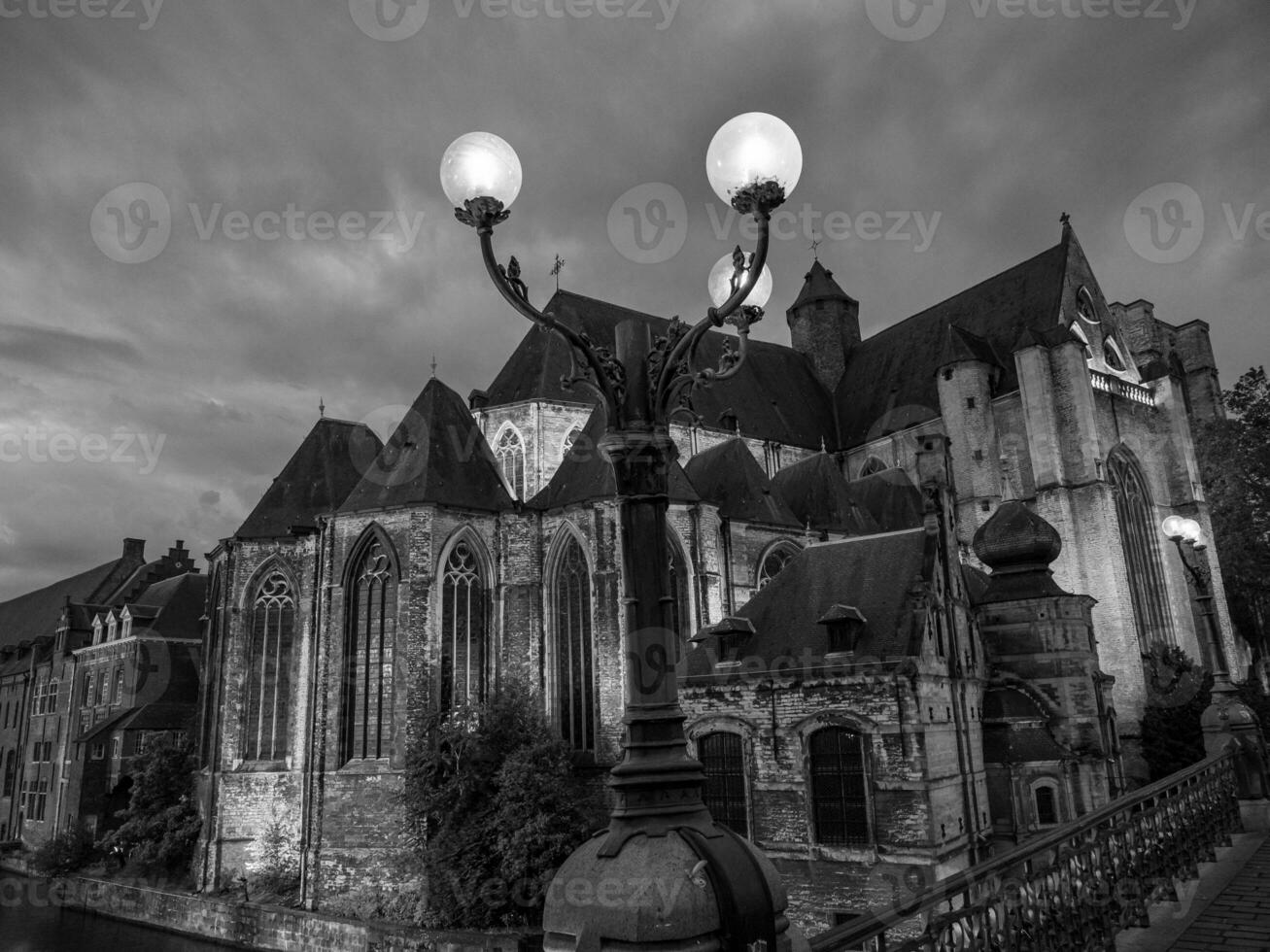 le ville de gentil dans Belgique photo