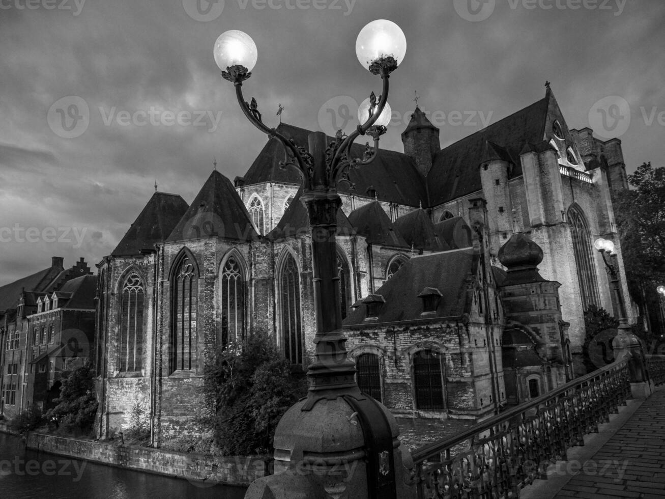 le ville de gentil dans Belgique photo