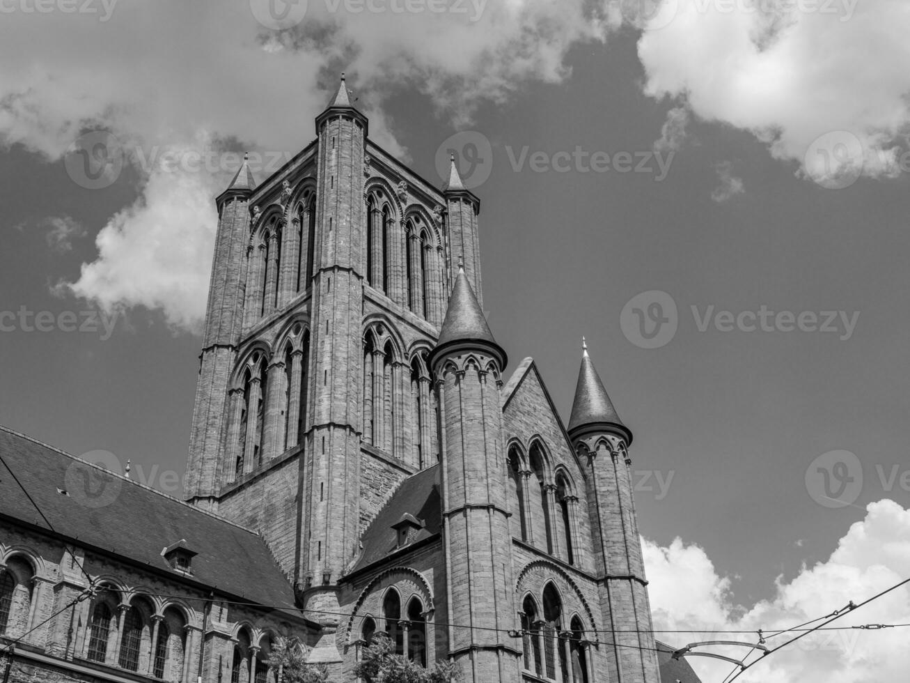 le ville de gentil dans Belgique photo