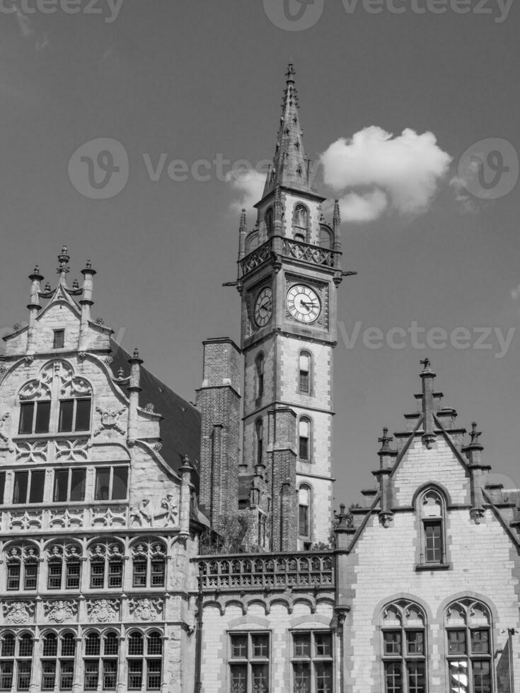 le ville de gentil dans Belgique photo