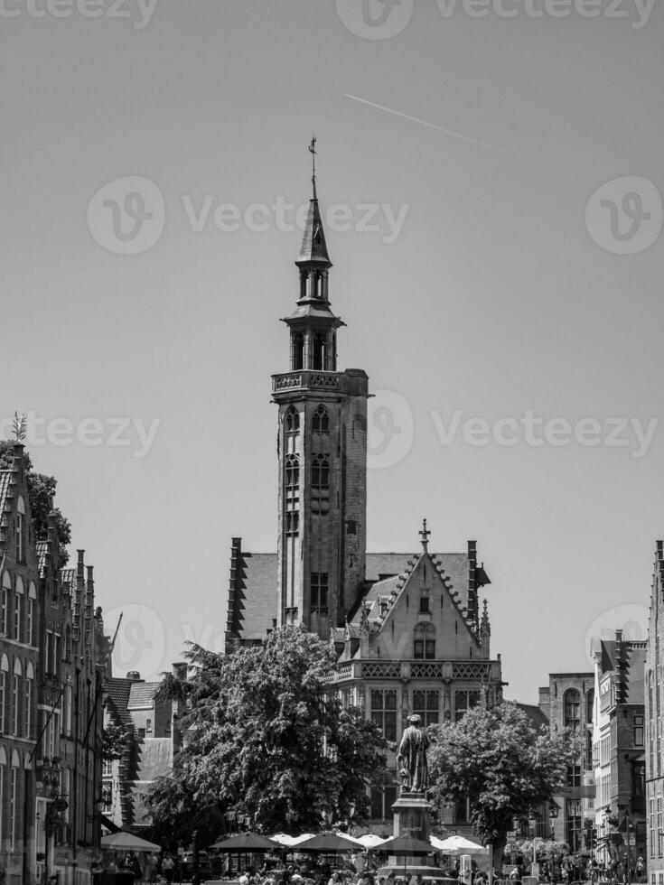 le ville de Bruges dans Belgique photo