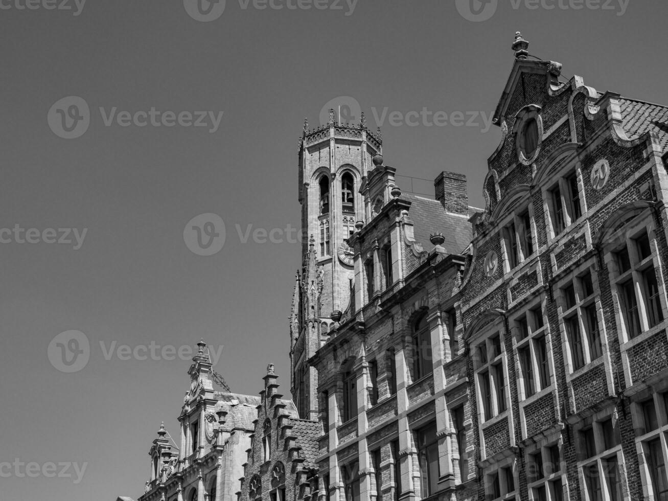 le ville de Bruges dans Belgique photo