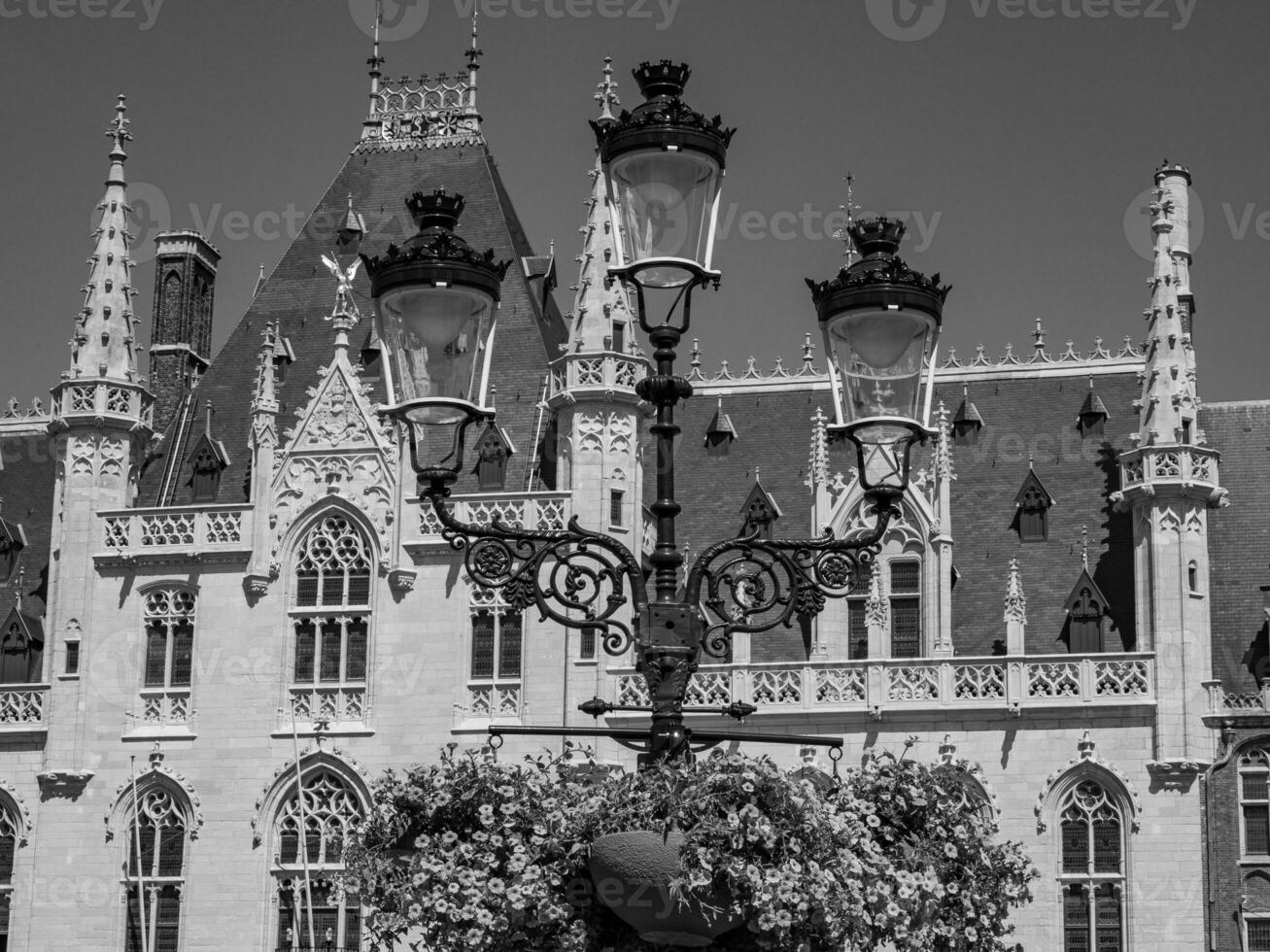 le ville de Bruges dans Belgique photo