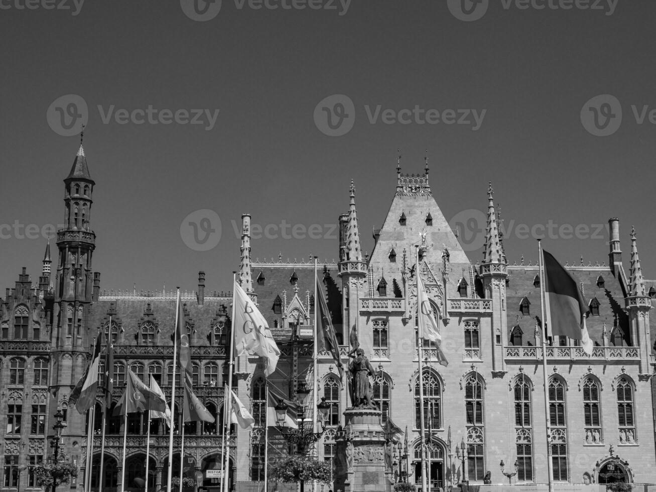 le ville de Bruges dans Belgique photo