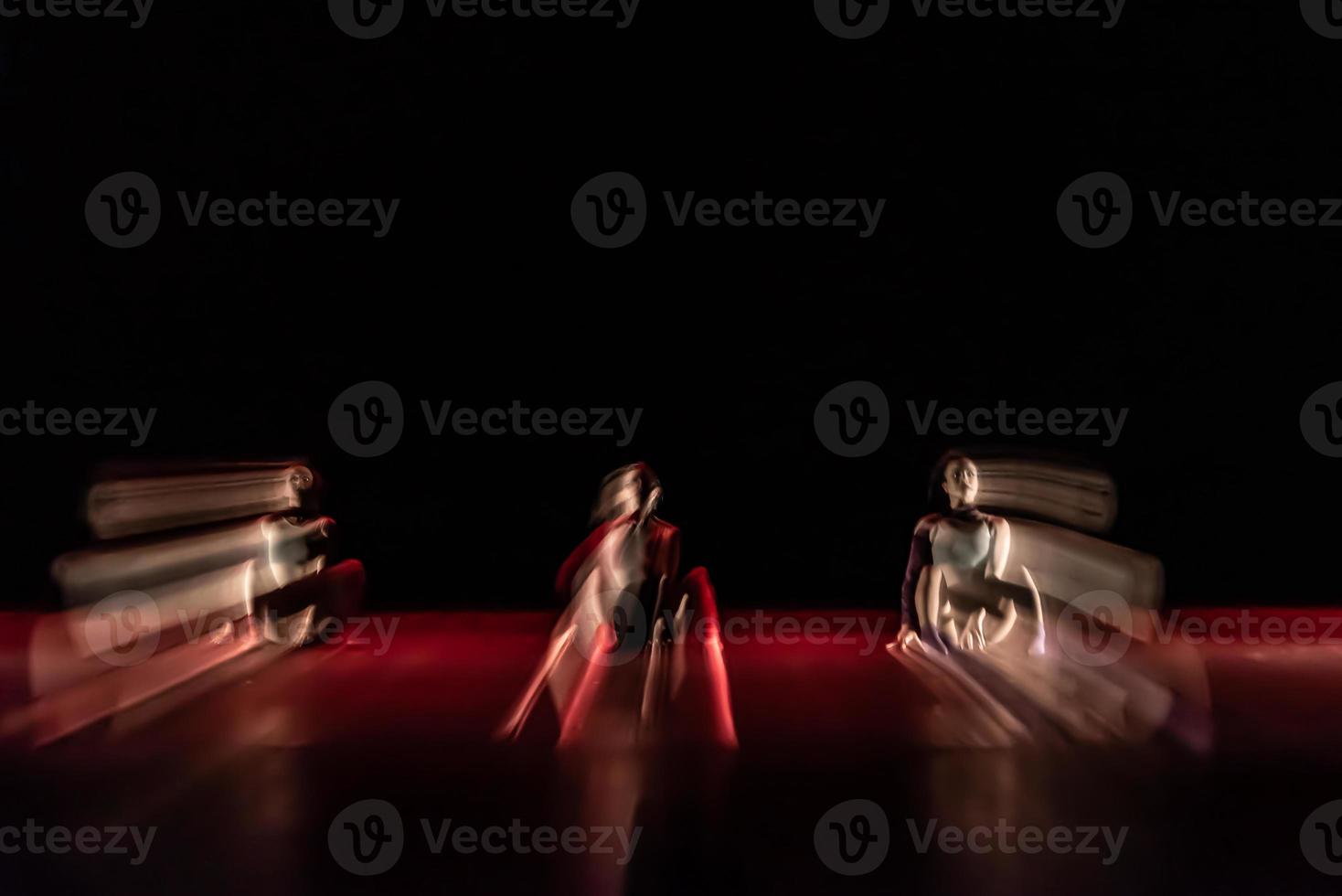 le mouvement abstrait de la danse photo